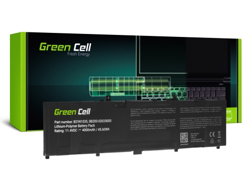 Green Cell Batterie B31N1535 pour Asus ZenBook UX310 UX310UA UX310UF UX410U UX410UA UX410UF