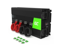 Green Cell® Convertisseur de tension DC 12V à AC 230V 2000W/4000W