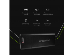 Accumulateur Batterie Green Cell Rear Rack 36V 11.6Ah 418Wh pour Vélo Électrique Pedalec