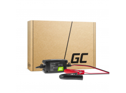 Universel Chargeur de Batterie Green Cell pour AGM, UPS, Moto 2V/6V/12V (0.6A)