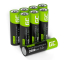 8x Piles AA R6 2000mAh Ni-MH Batteries rechargeables Green Cell