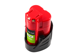 Batterie Green Cell pour outils électriques Milwaukee M12 12V 3Ah Batterie de remplacement M12 B3 4932451388
